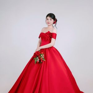 Váy Cưới Đỏ DT001